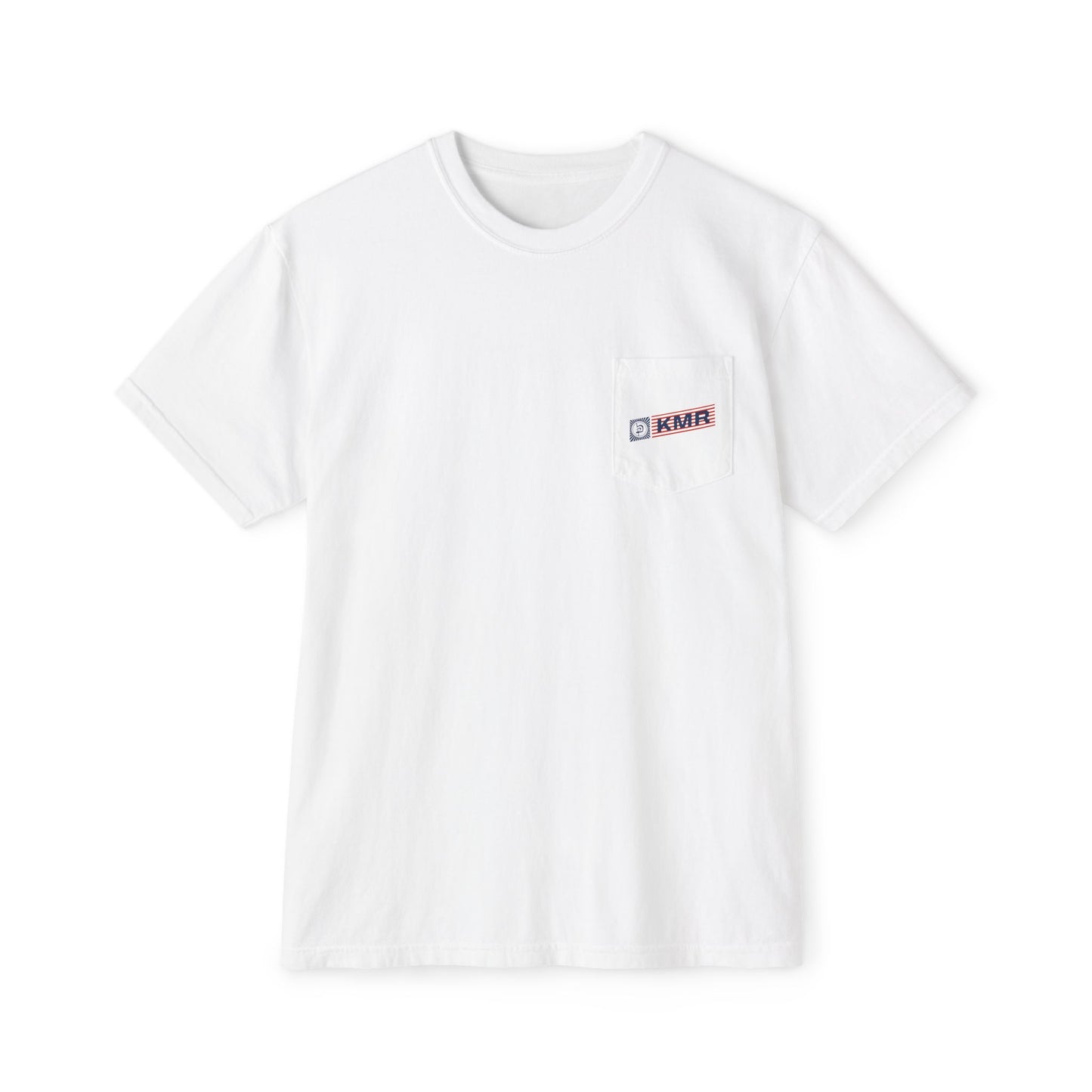 Unisex Kbar Flag Garment-Dyed Pocket T-Shirt