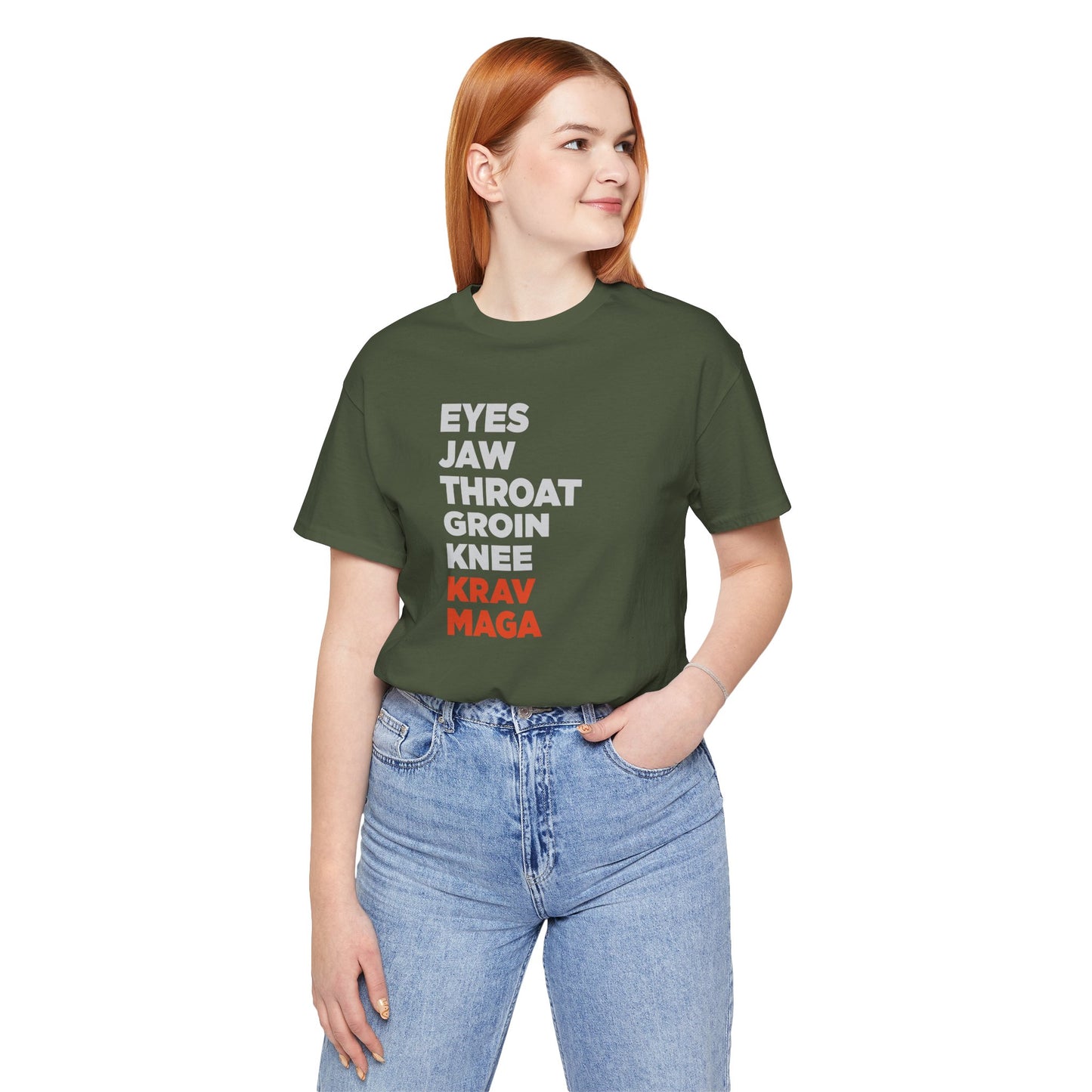 Unisex Krav Maga Vital Points Shirt
