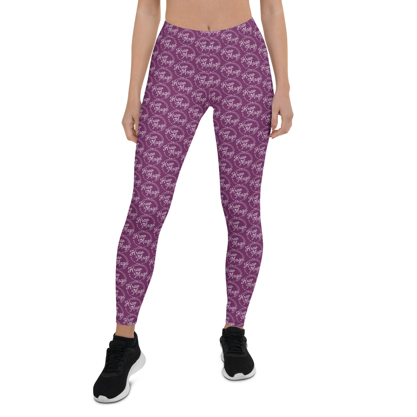 Purple Moonpie Leggings
