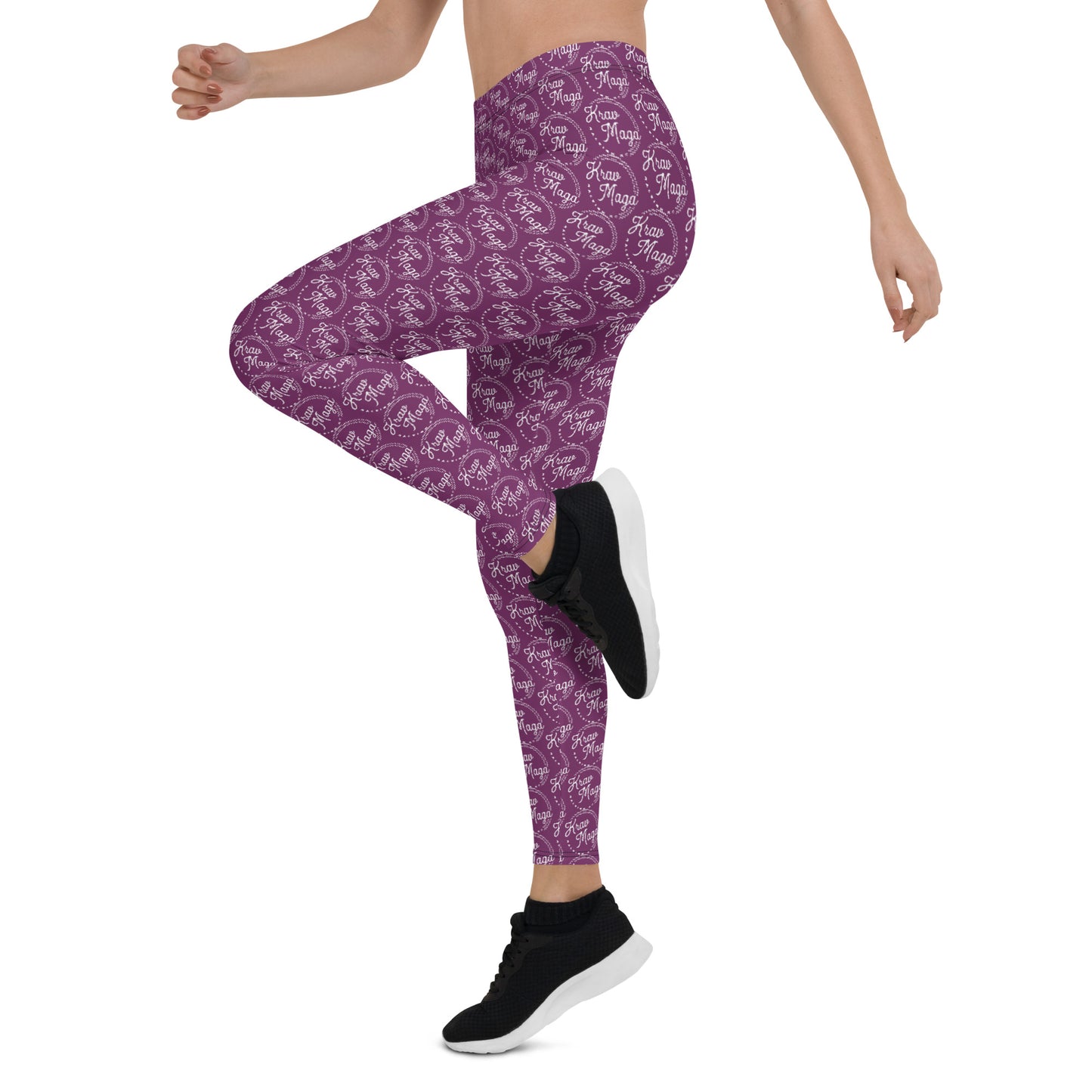 Purple Moonpie Leggings