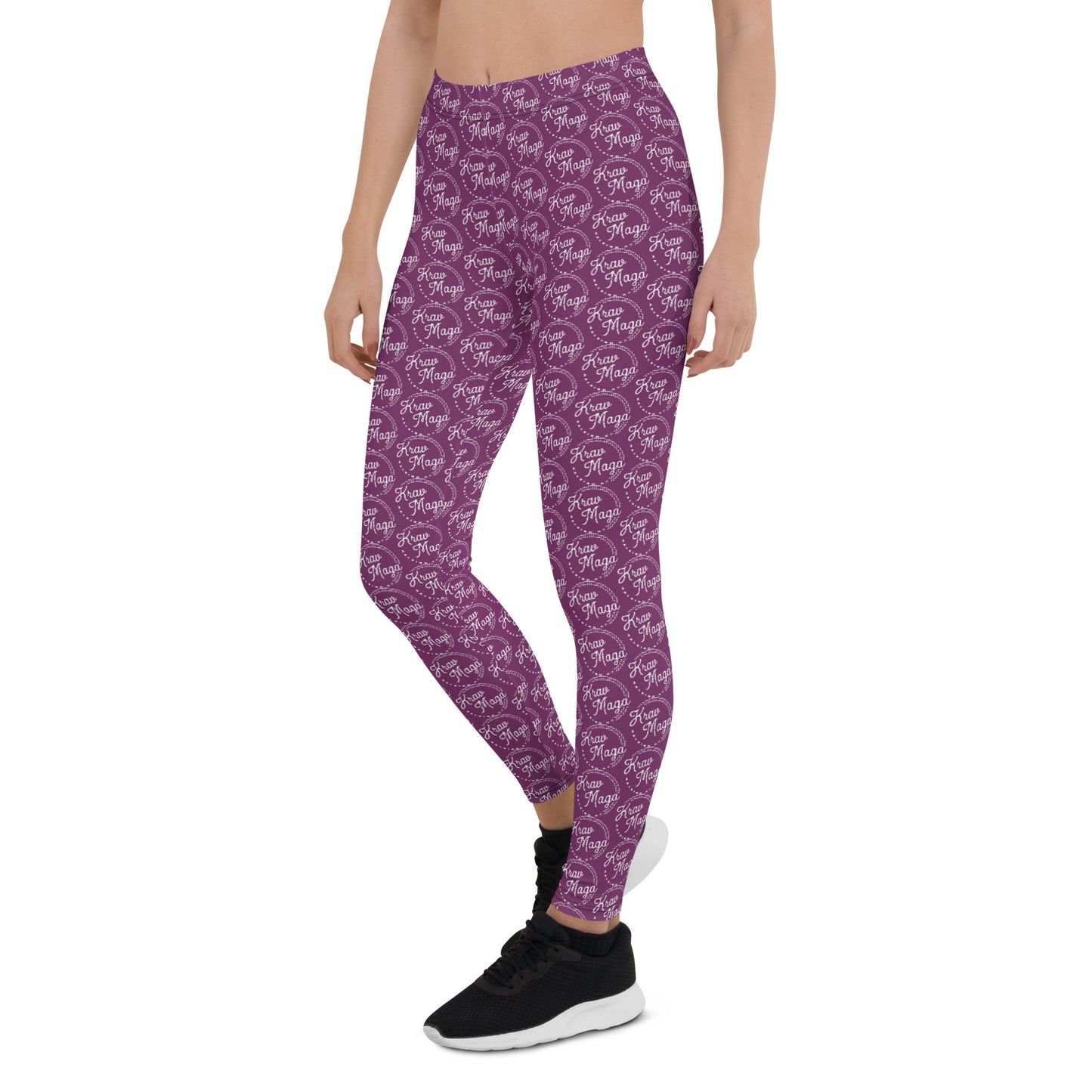 Purple Moonpie Leggings