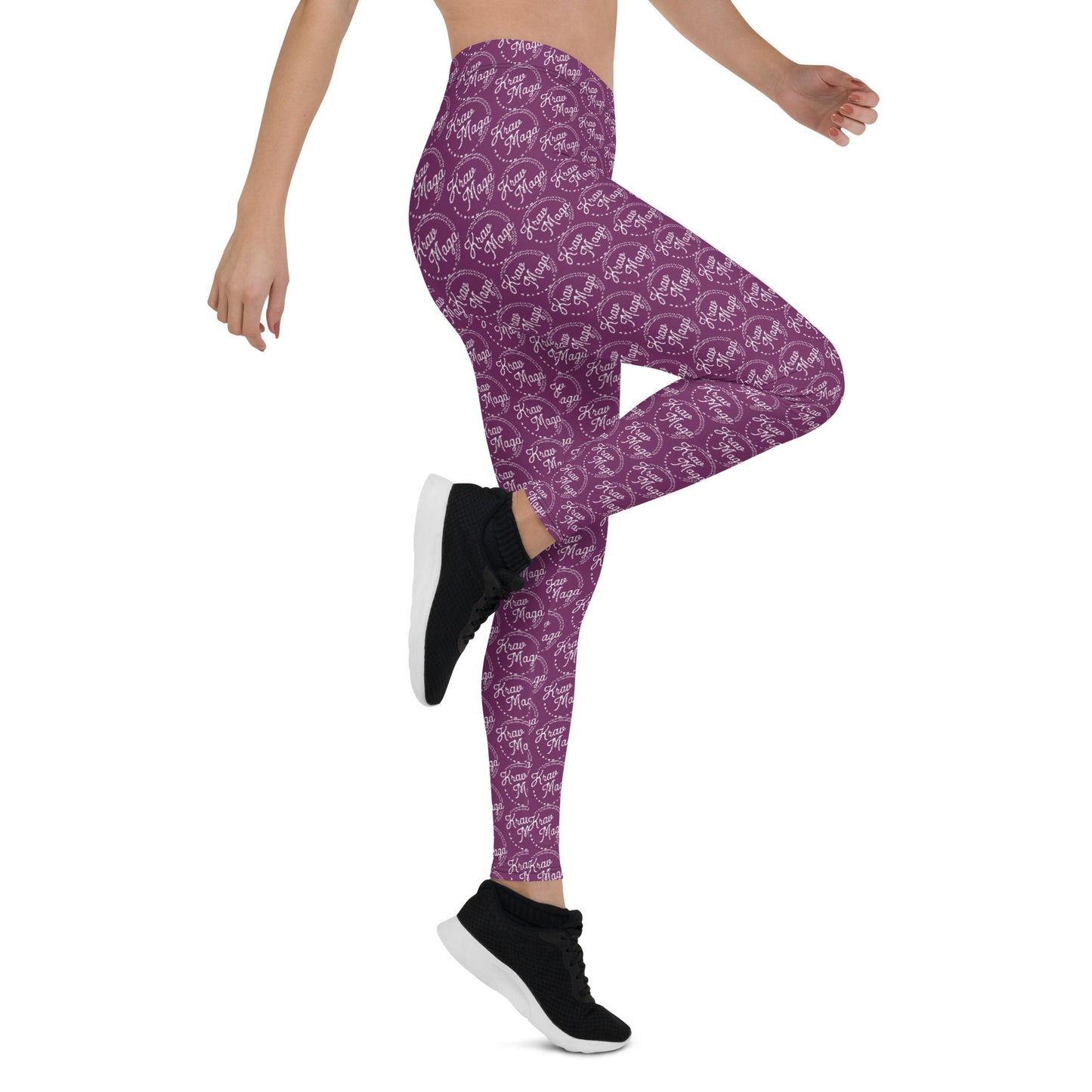 Purple Moonpie Leggings
