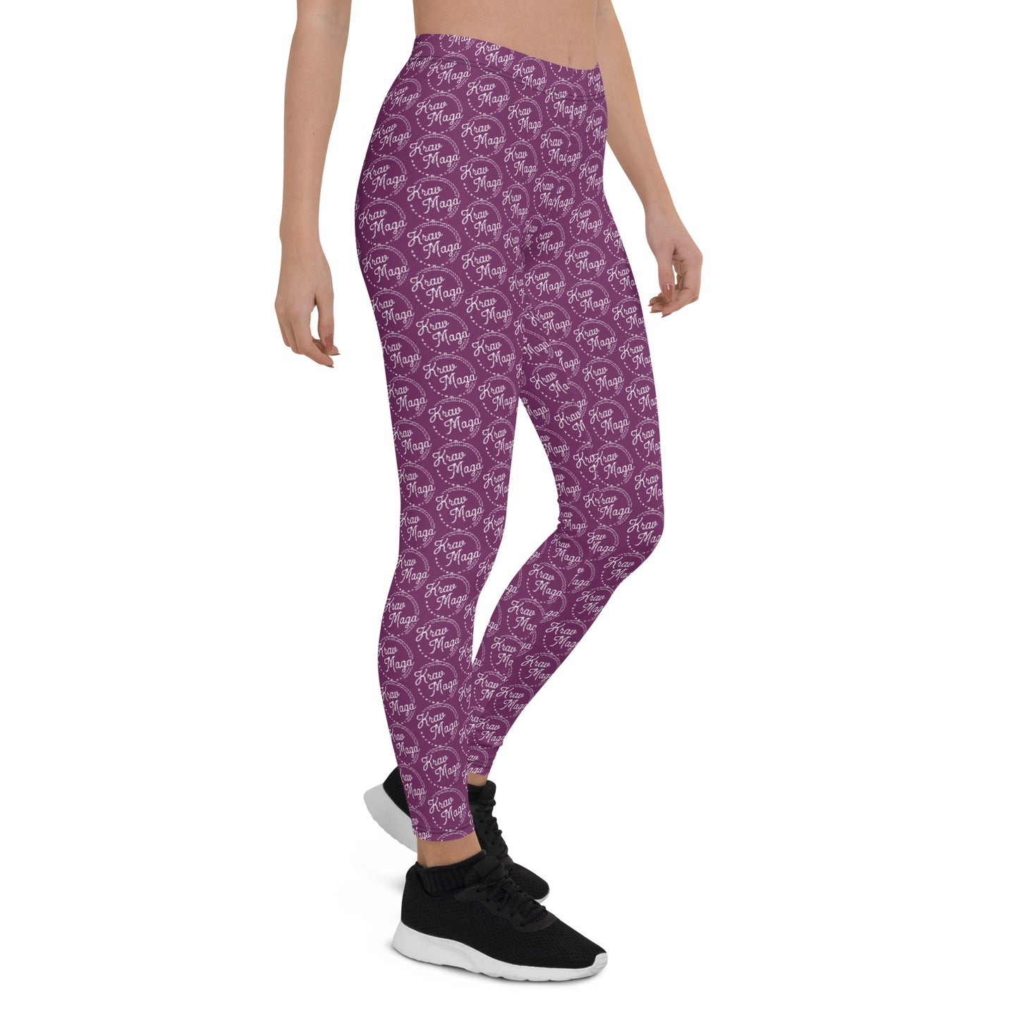 Purple Moonpie Leggings