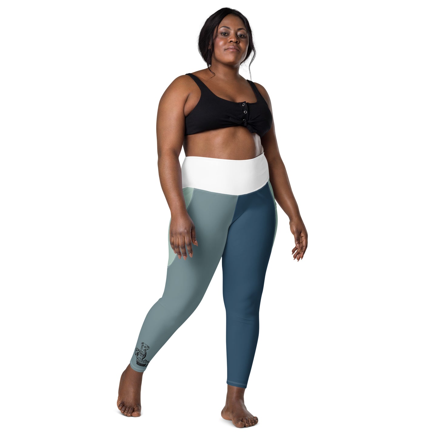 KravMadog Cool Water Leggings with Pockets