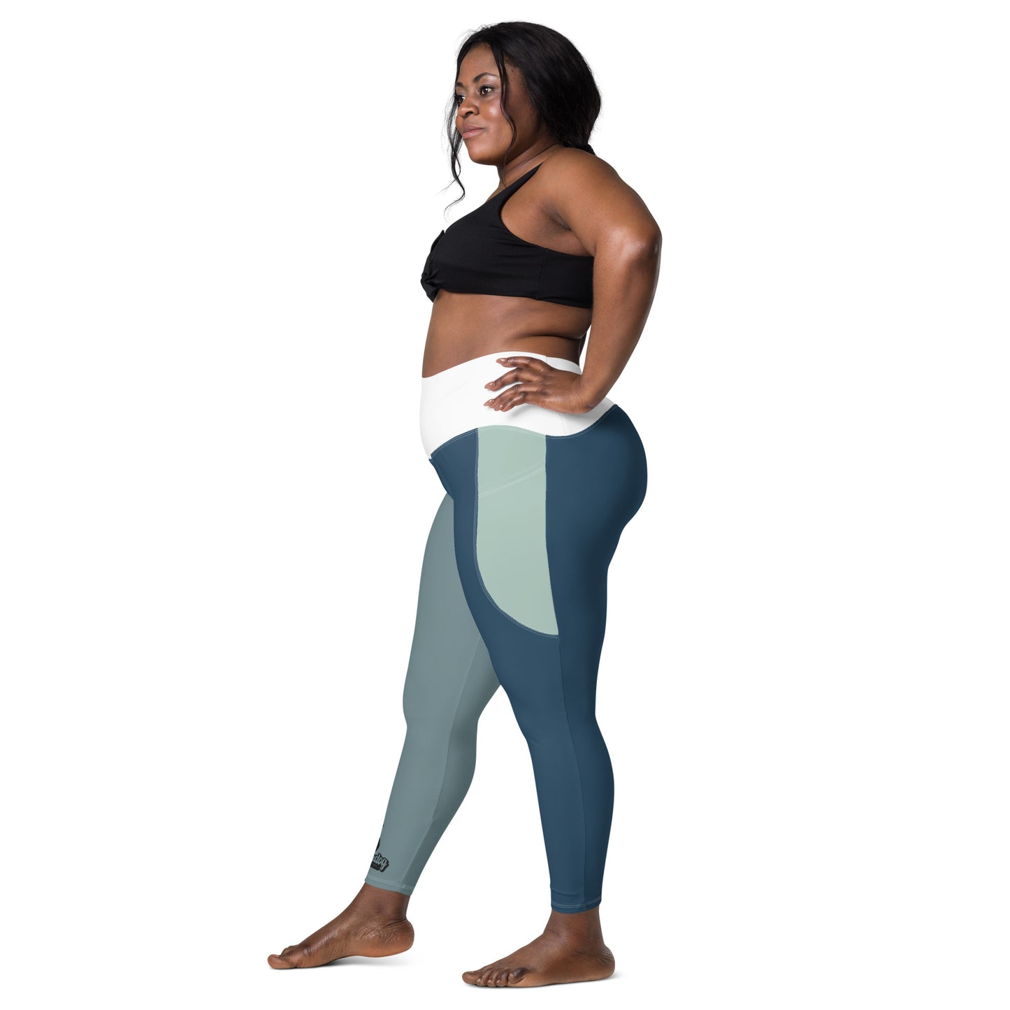 KravMadog Cool Water Leggings with Pockets