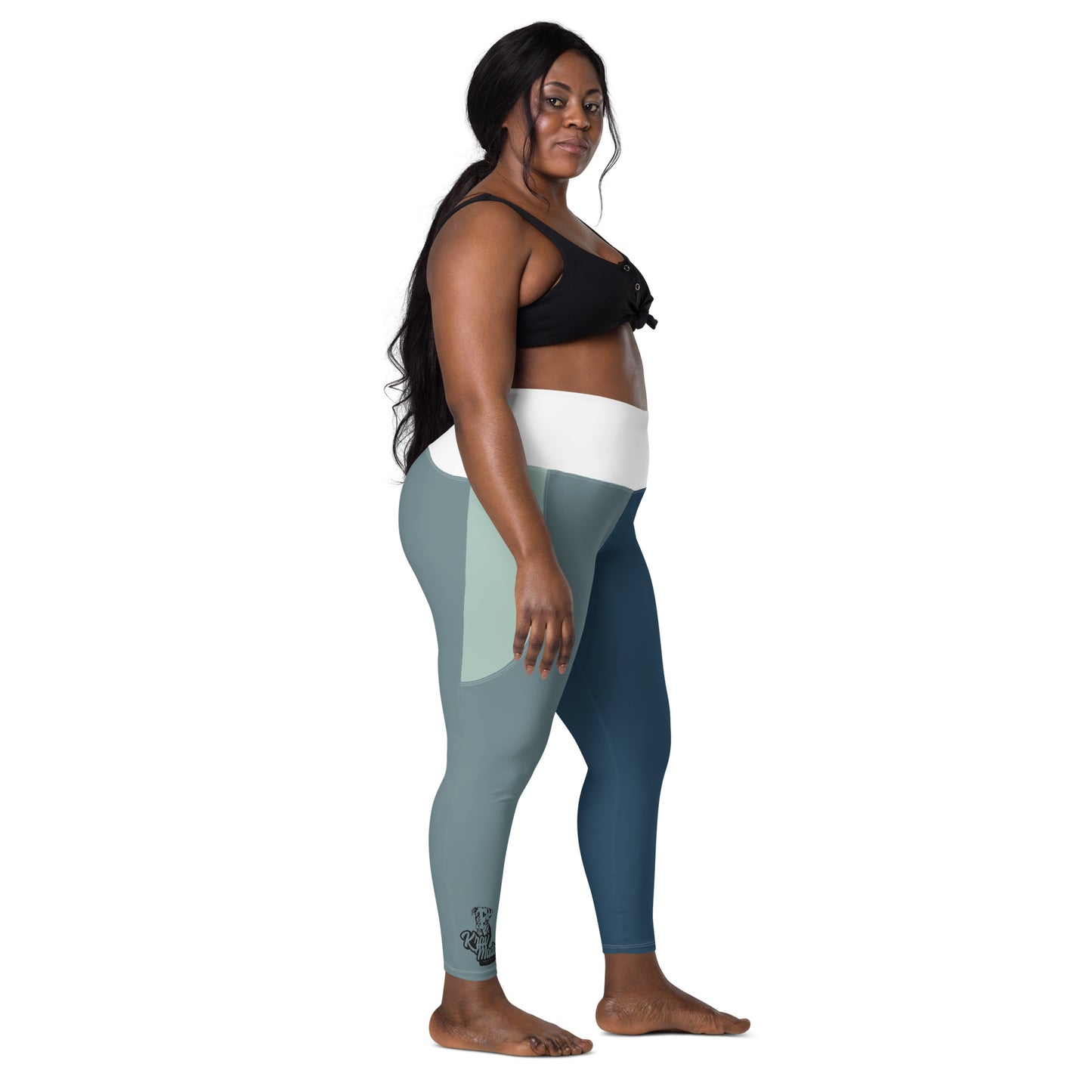 KravMadog Cool Water Leggings with Pockets