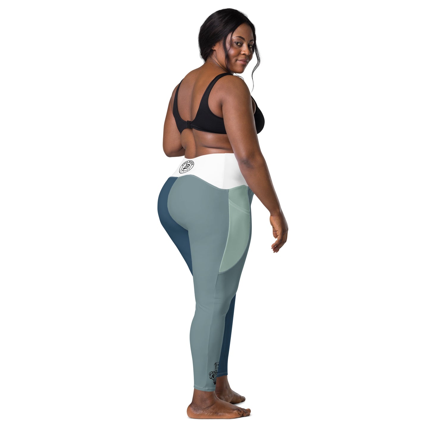 KravMadog Cool Water Leggings with Pockets