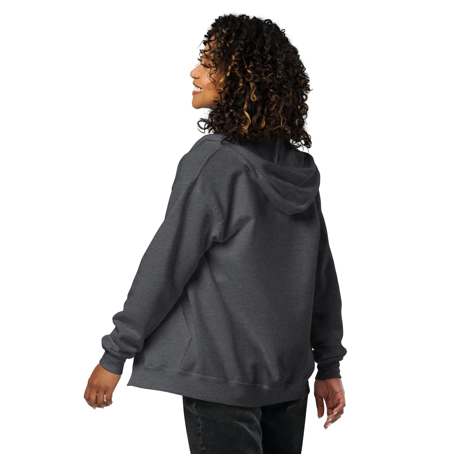 Unisex Neon Heavy Blend Zip Hoodie