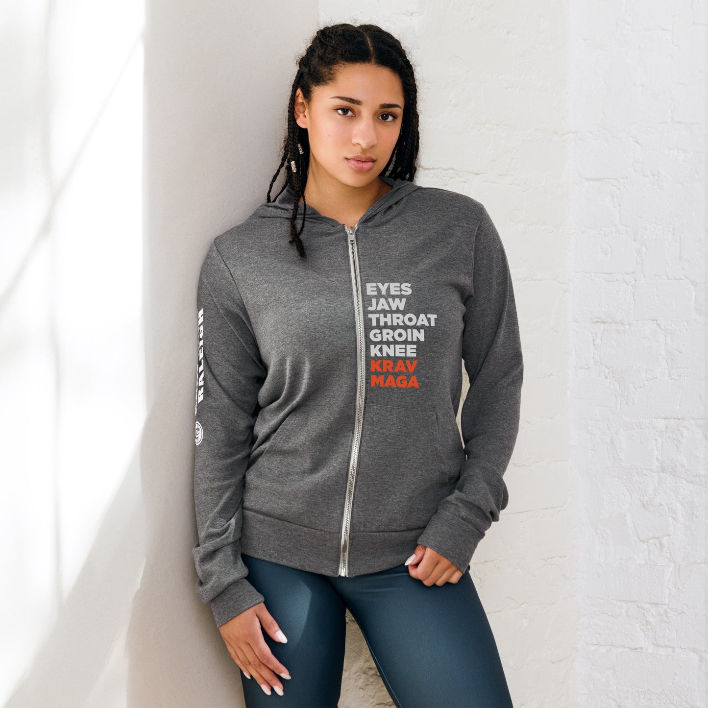 Unisex Vital Points Lightweight Zip Hoodie