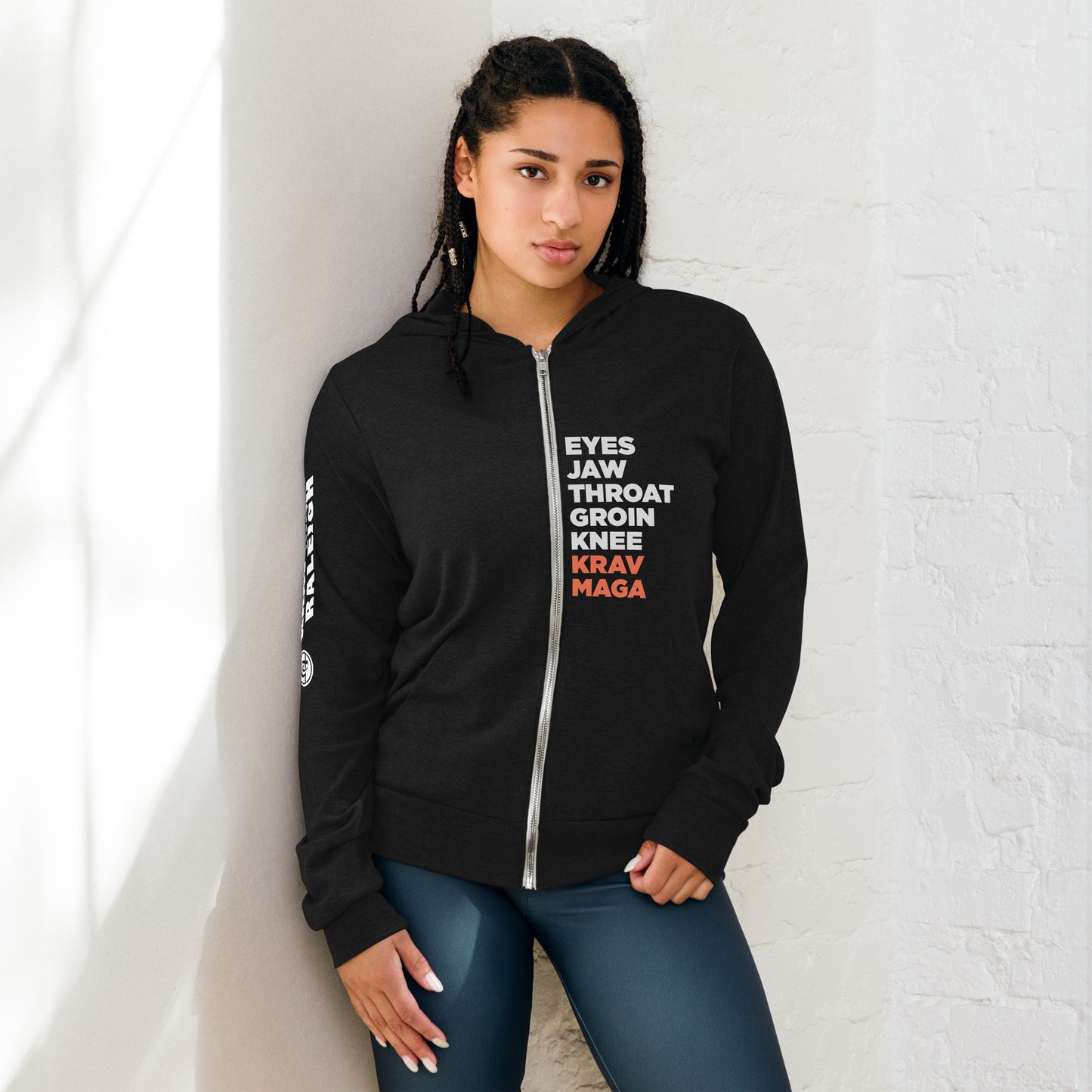 Unisex Vital Points Lightweight Zip Hoodie