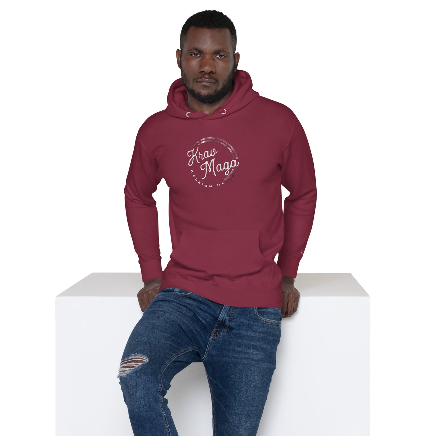 Unisex Embroidered Moon Pie Hoodie