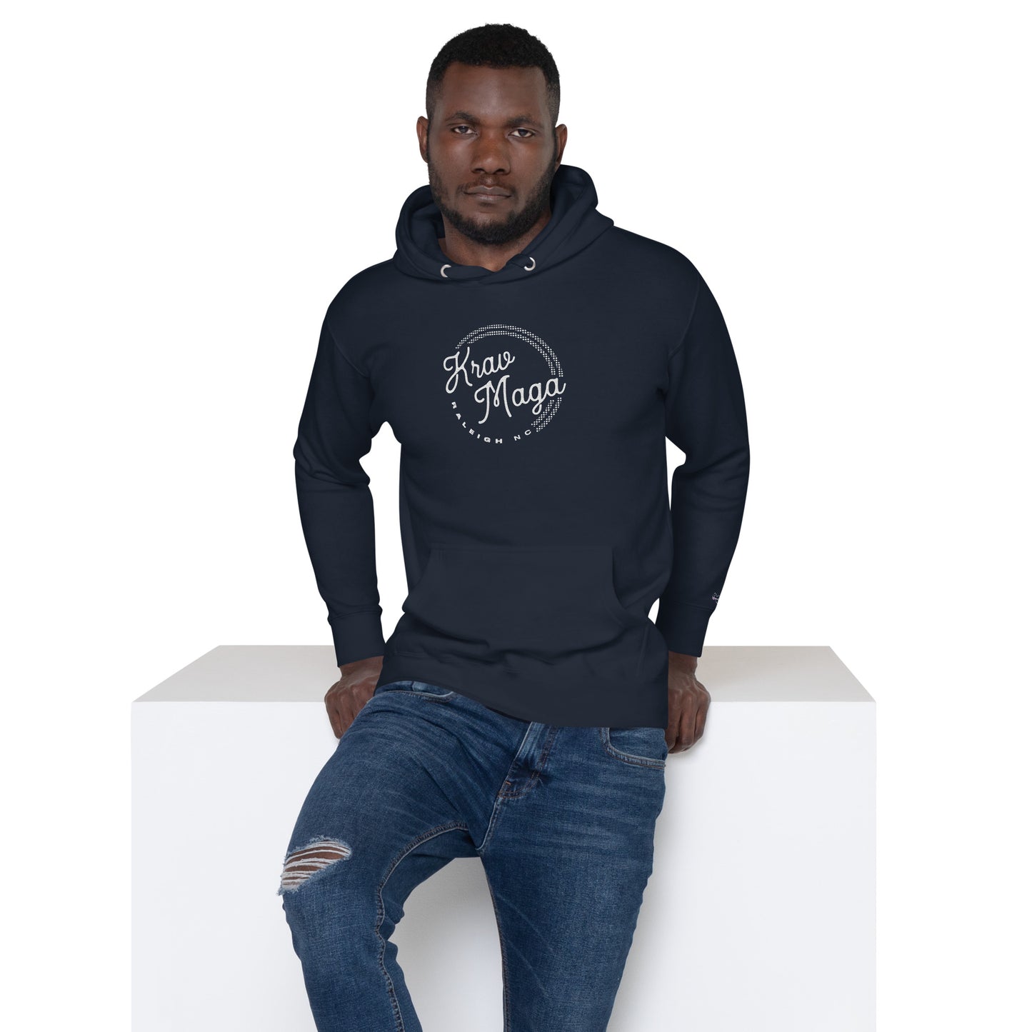 Unisex Embroidered Moon Pie Hoodie