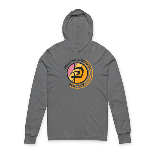 Unisex Run Club Hooded Long Sleeve Tee