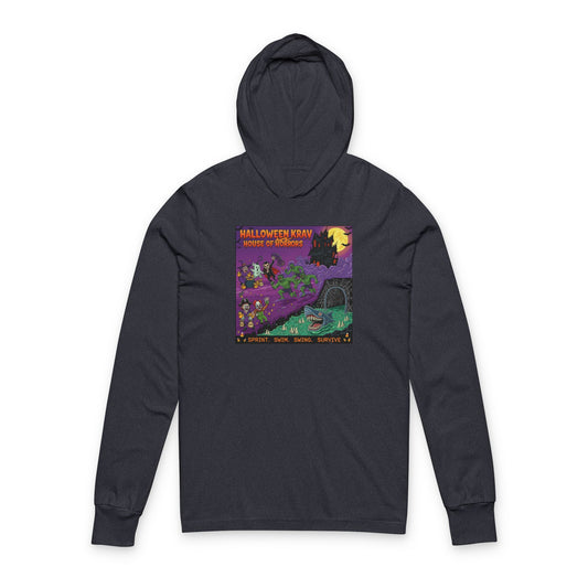Unisex Krav House of Horrors Hooded Long Sleeve Tee