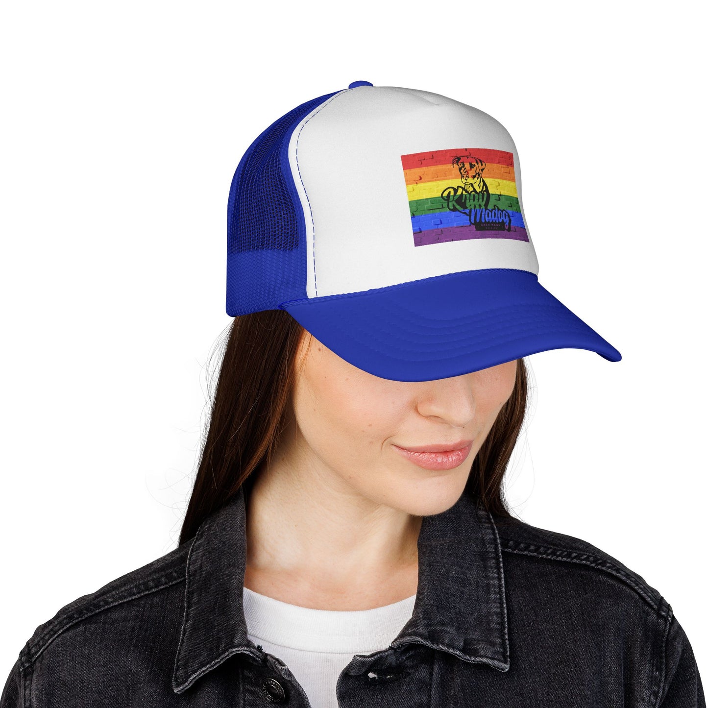 KravMaDog Pride Trucker Caps
