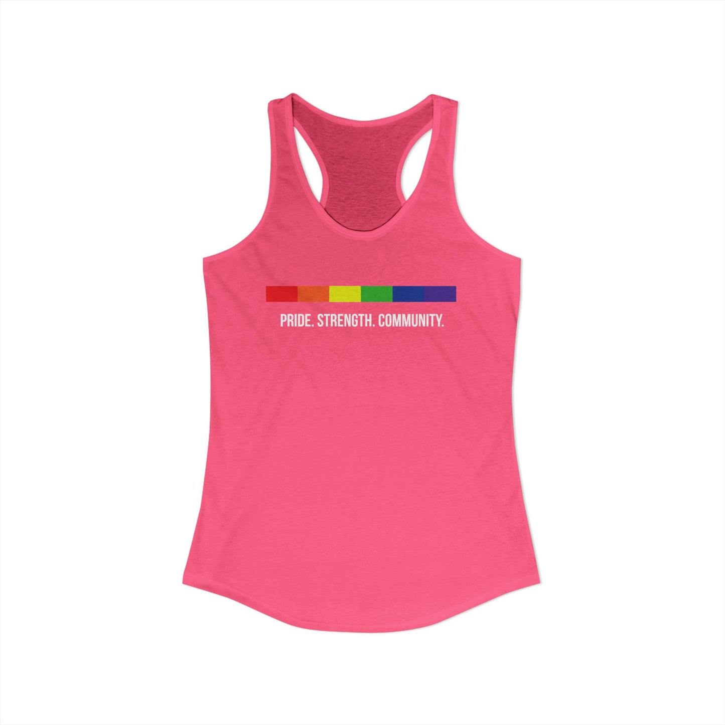 Women's Pride Racerback Tank