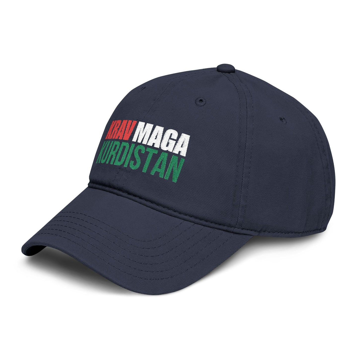 KMK Embroidered Garment Washed Baseball Cap
