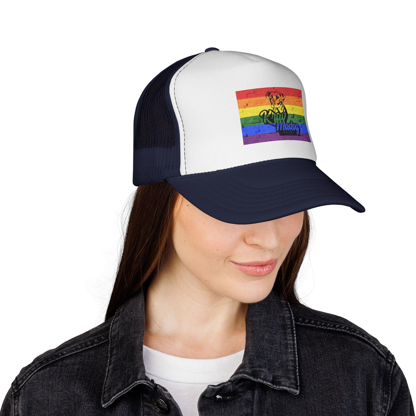 KravMaDog Pride Trucker Caps