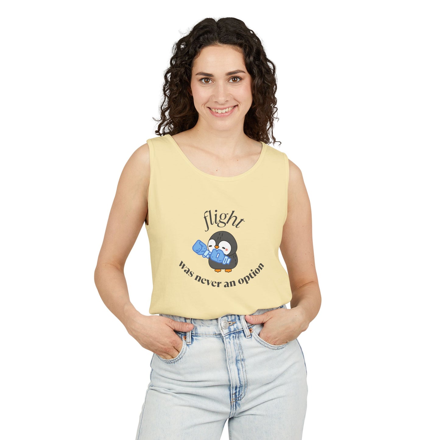 Unisex Penguin Flight Tank