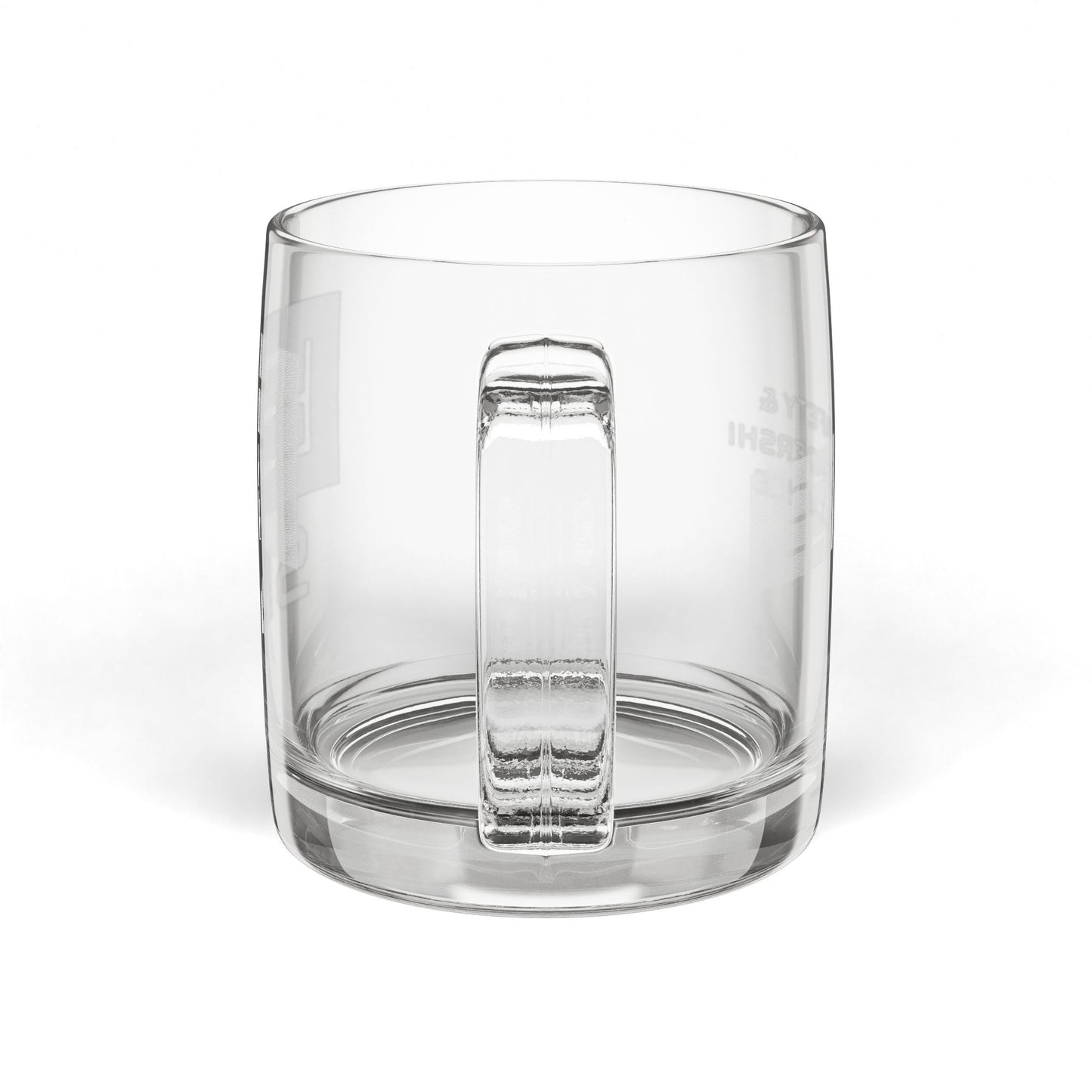SLA Glass Coffee Mug, 12.25oz Engraved