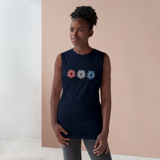 Unisex Star Flag Muscle Tank