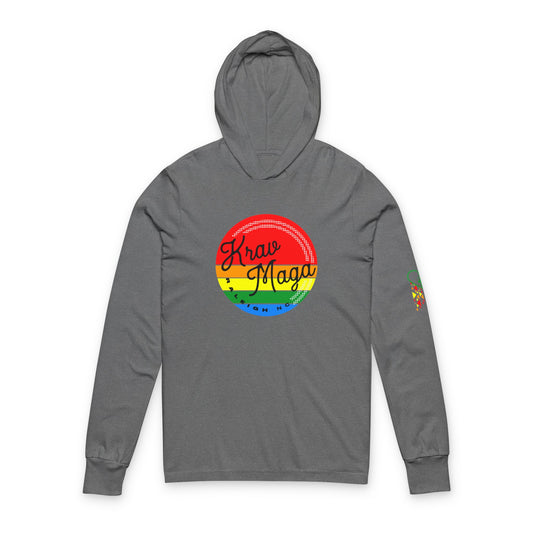 Unisex Pride Moonpie Hooded Long Sleeve Tee