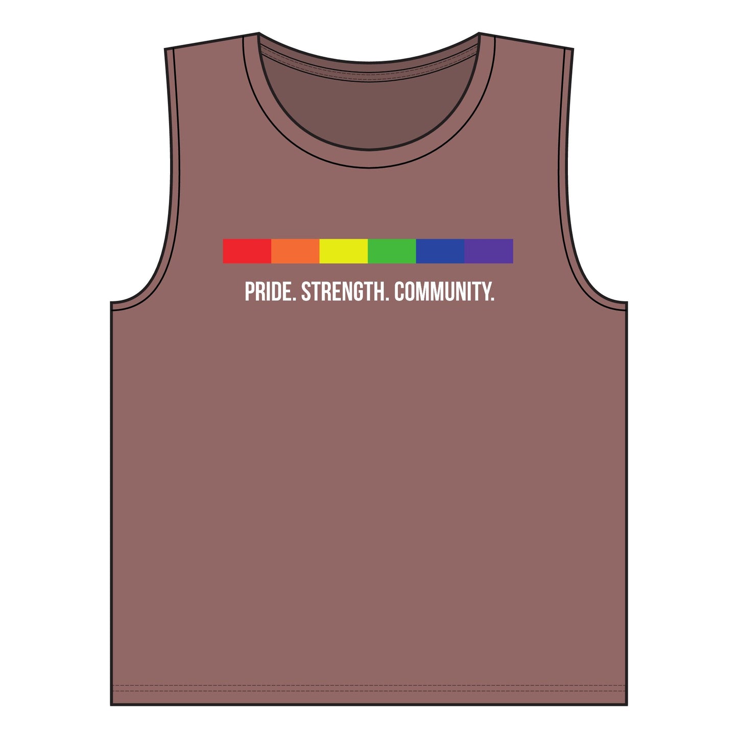 Women's Pride Jersey Muscle Tank
