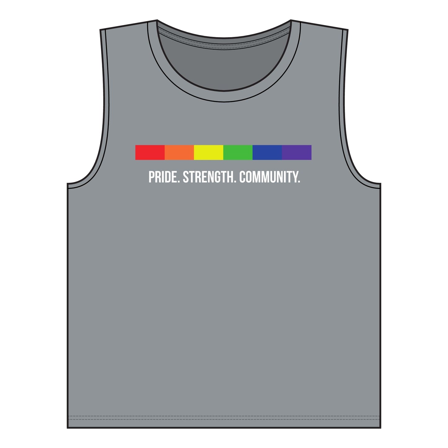 Women's Pride Jersey Muscle Tank