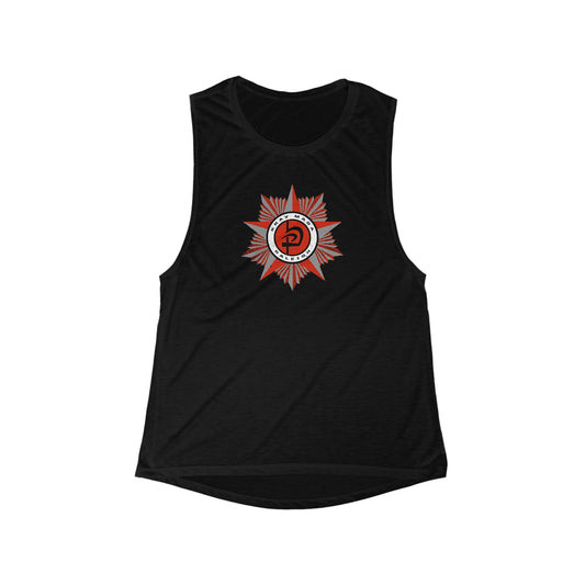 Women's Star Flowy Scoop Muscle Tank