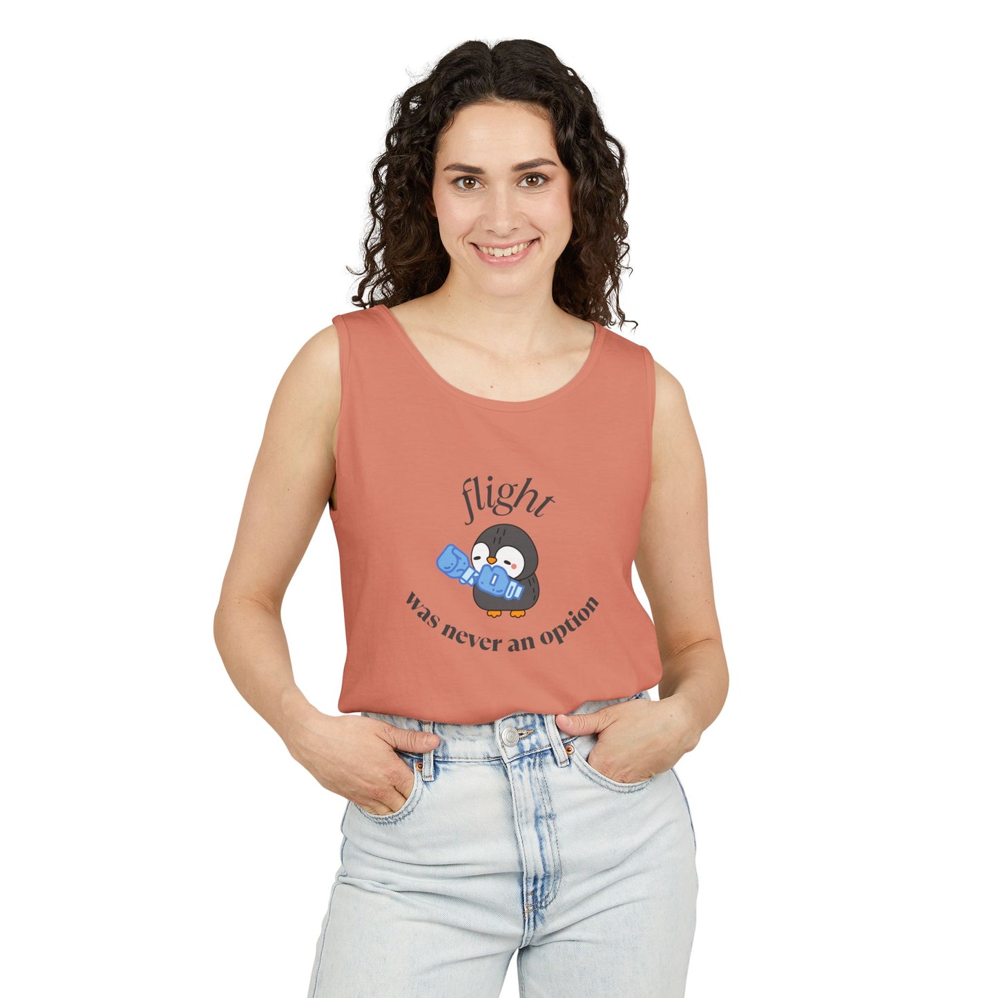 Unisex Penguin Flight Tank