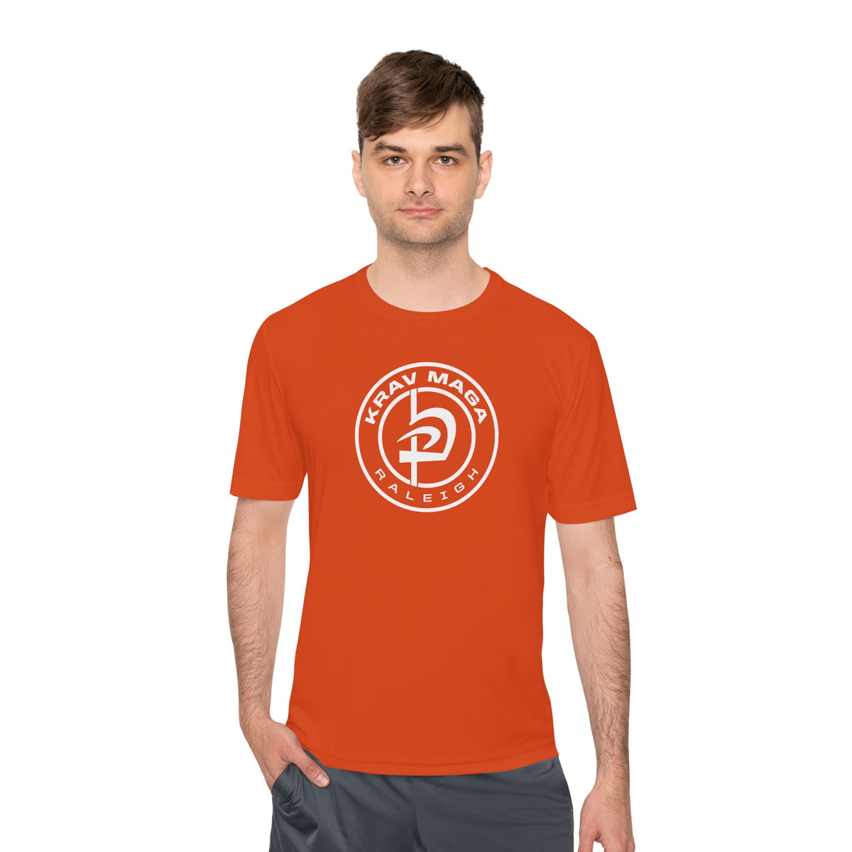 Unisex Patch Logo Performance Tee
