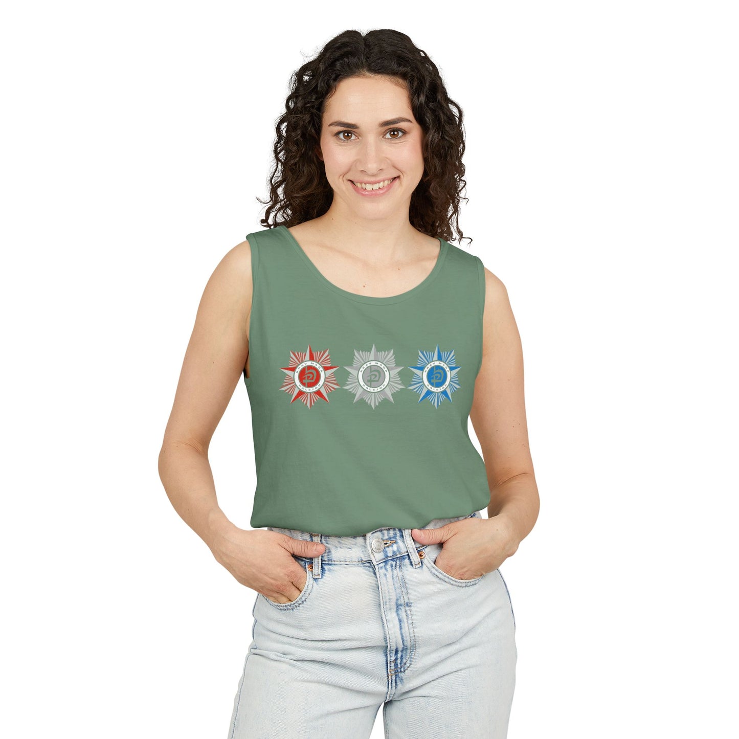 Unisex Star Flag Tank