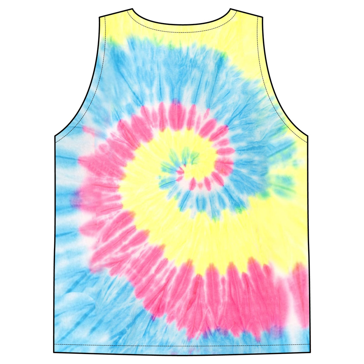 Unisex Krav MaDog Tie-Dye Tank Top