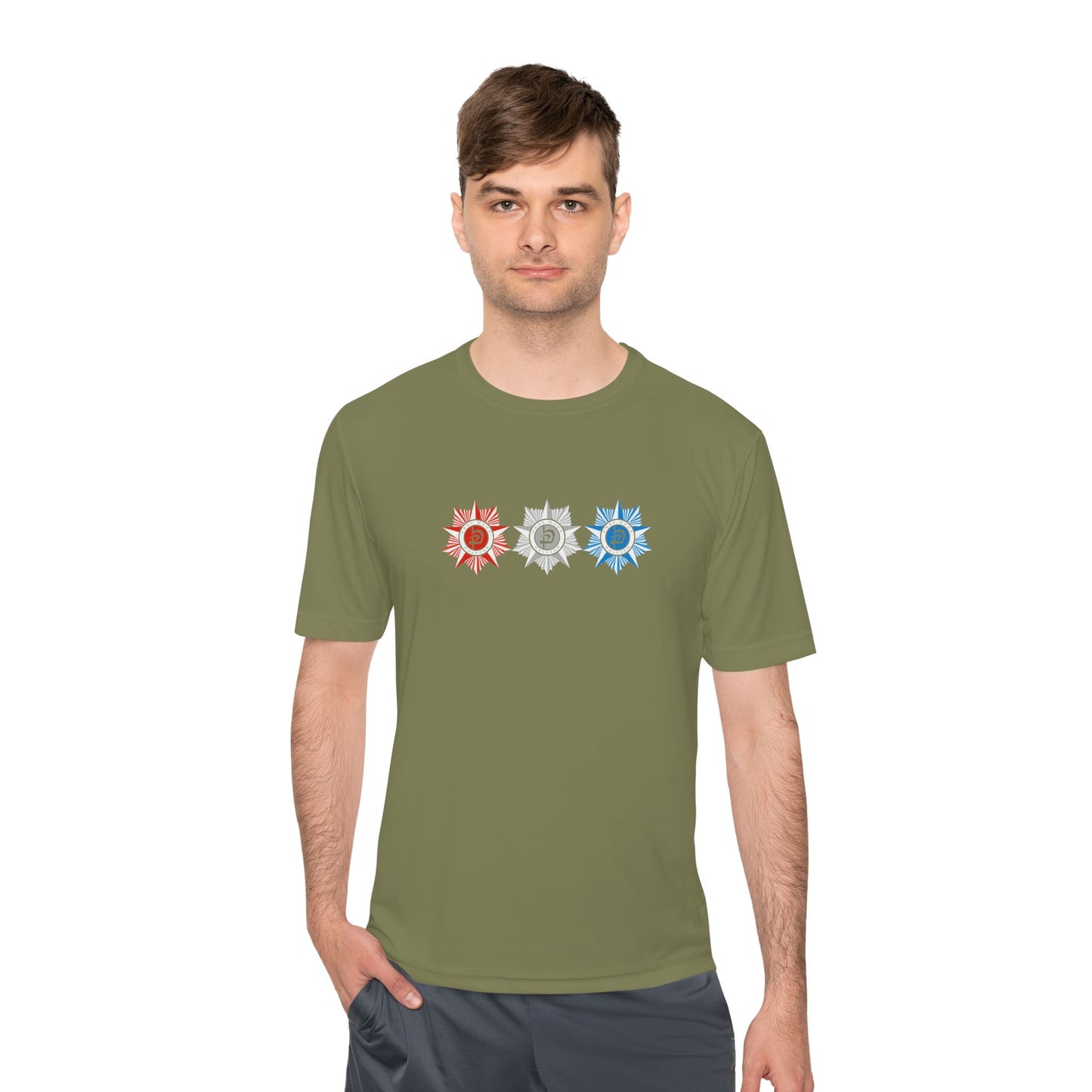 Unisex Star Flag Performance Tee
