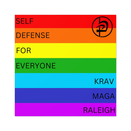 Indoor\Outdoor Self Defense for Everyone Sticker