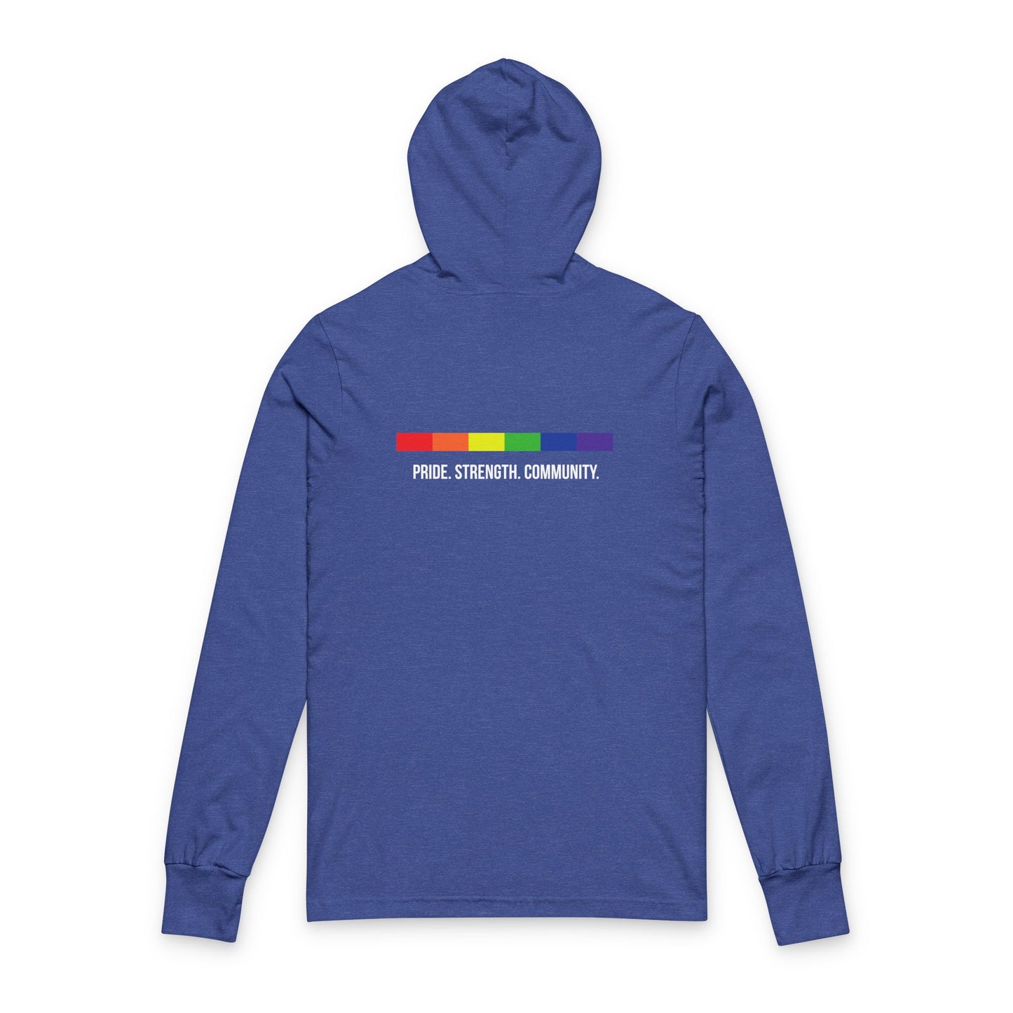 Unisex Pride Hooded Long Sleeve Tee