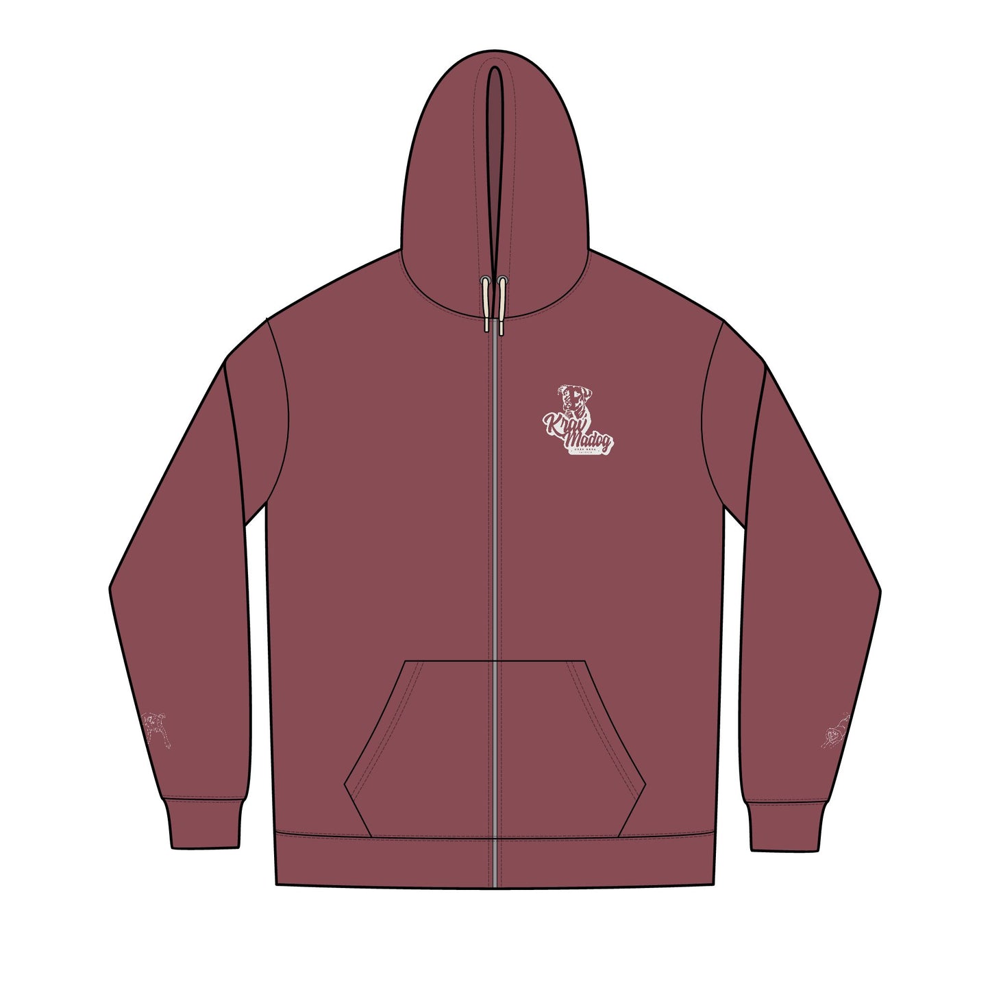 KravMaDog Re-Fleece™ Full-Zip Hoodie