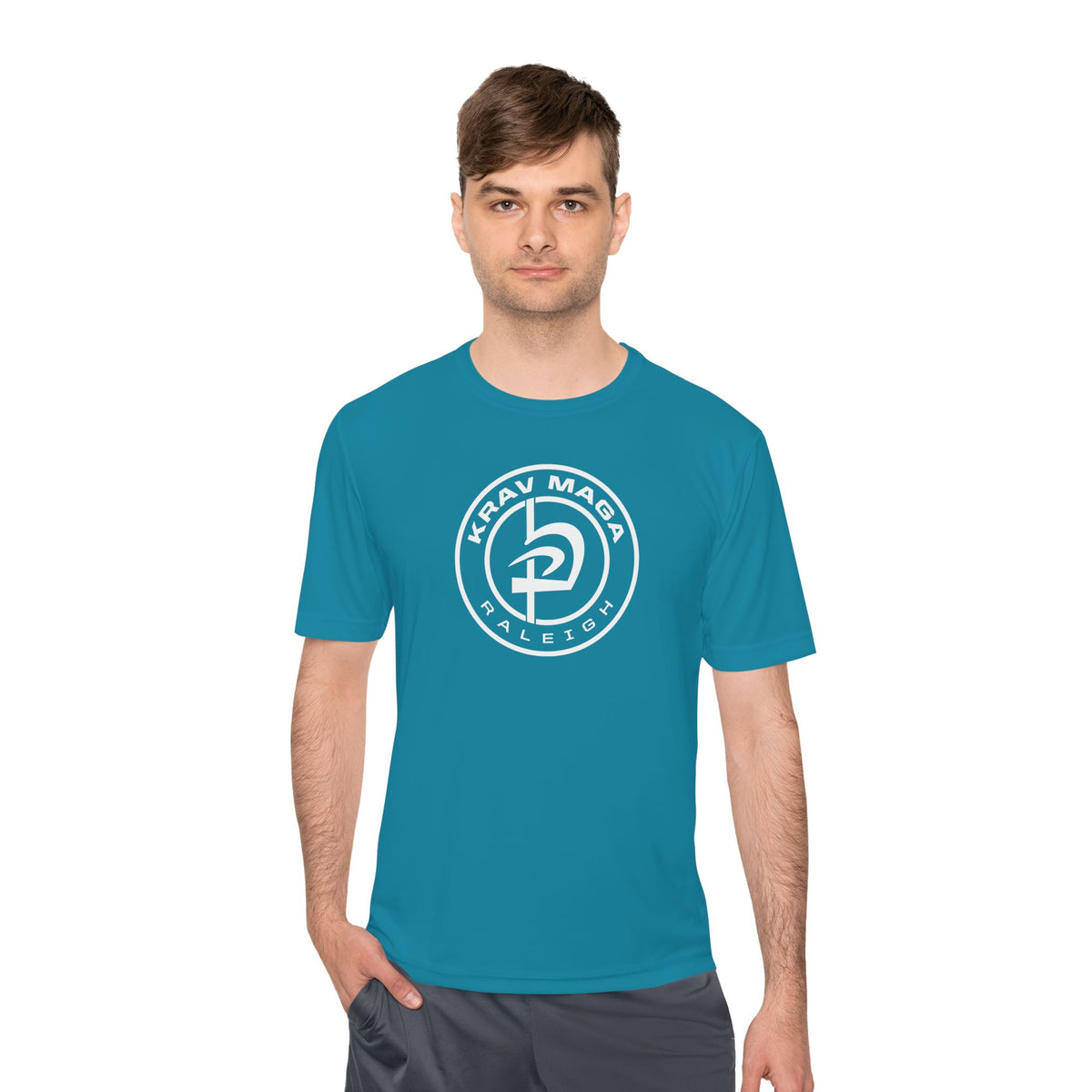 Unisex Patch Logo Performance Tee
