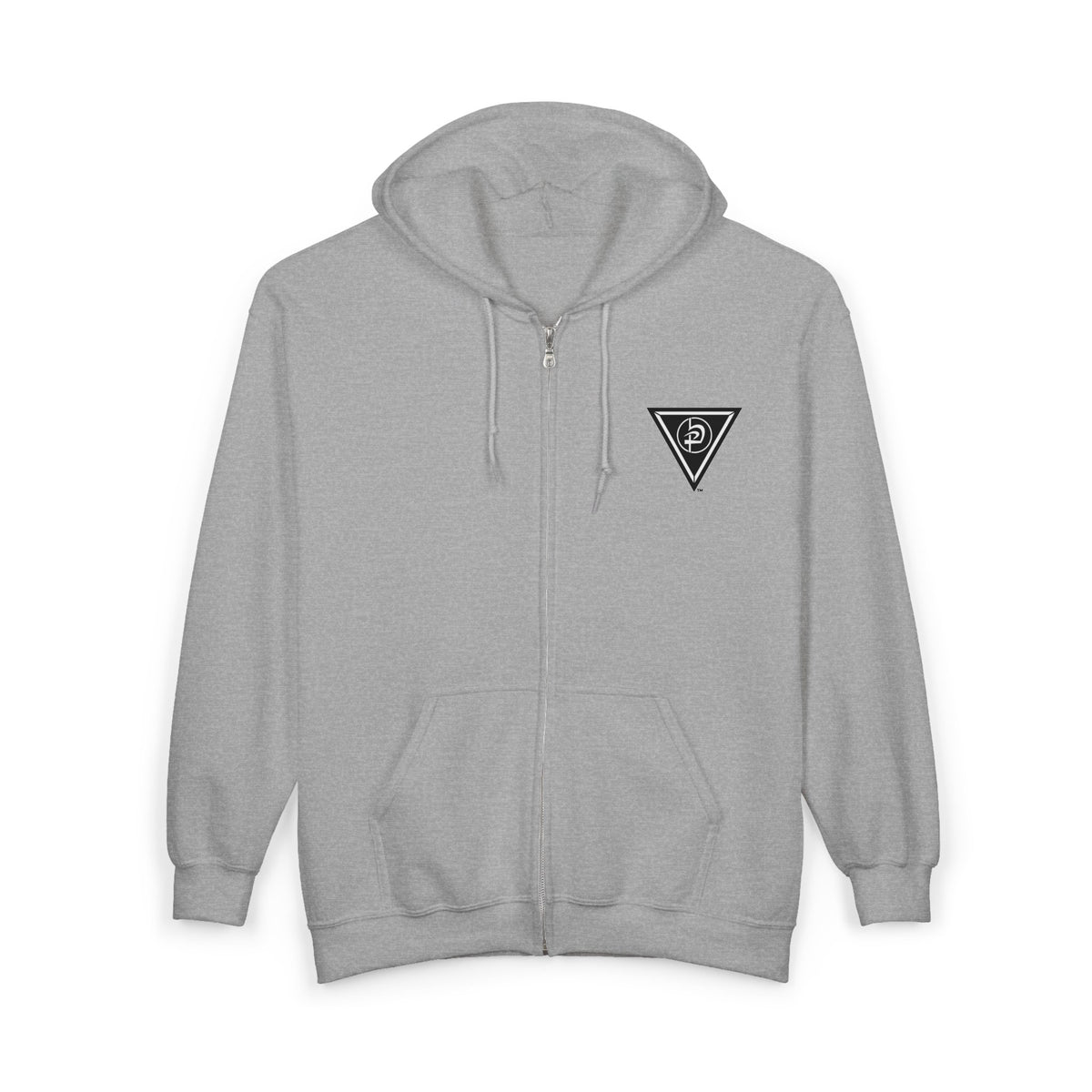 Unisex Heavy Blend™ Full Zip KMR Beach Hooded Sweatshirt