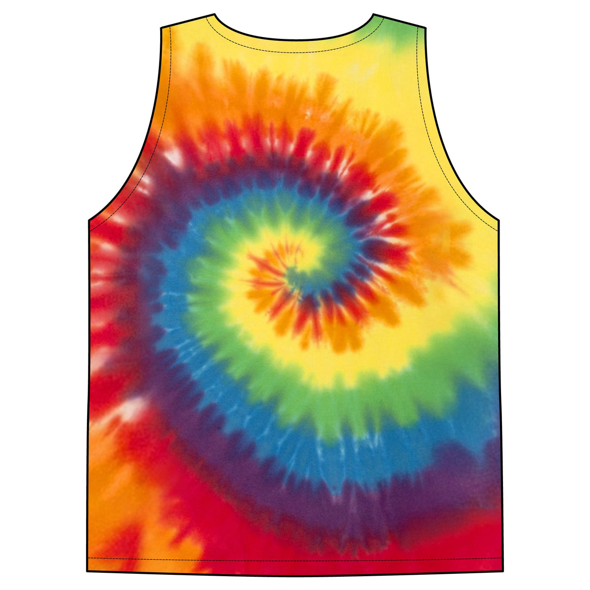 Unisex Krav MaDog Tie-Dye Tank Top
