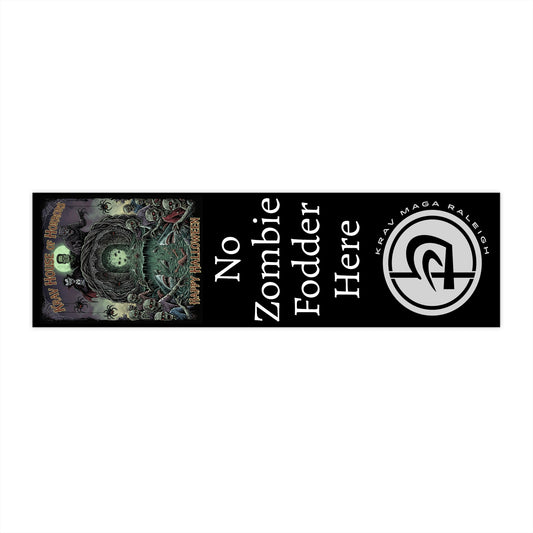 No Zombie Fodder Bumper Stickers