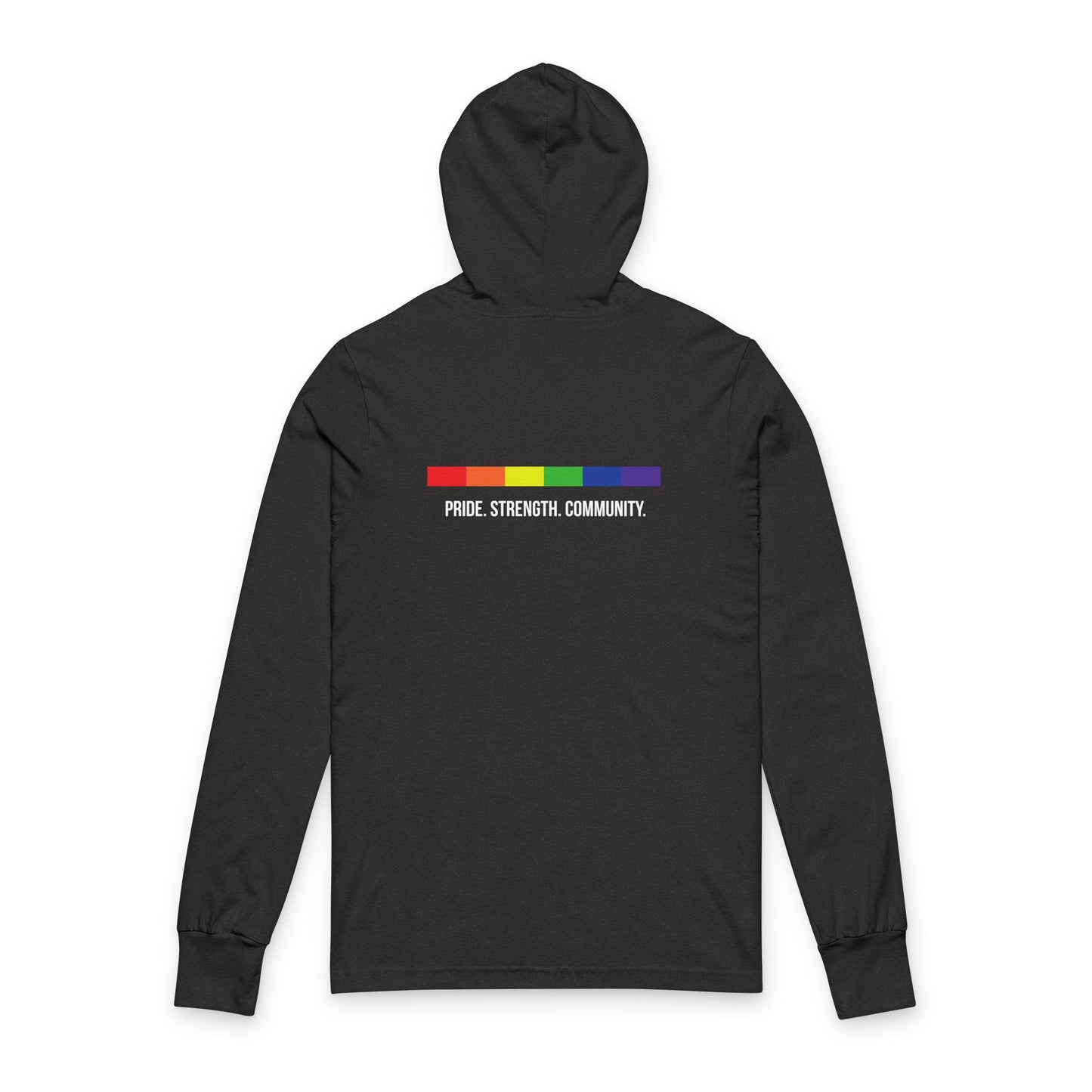 Unisex Pride Hooded Long Sleeve Tee