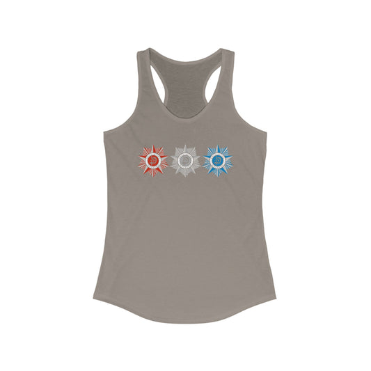 Women's Star Flag Racerback Tank