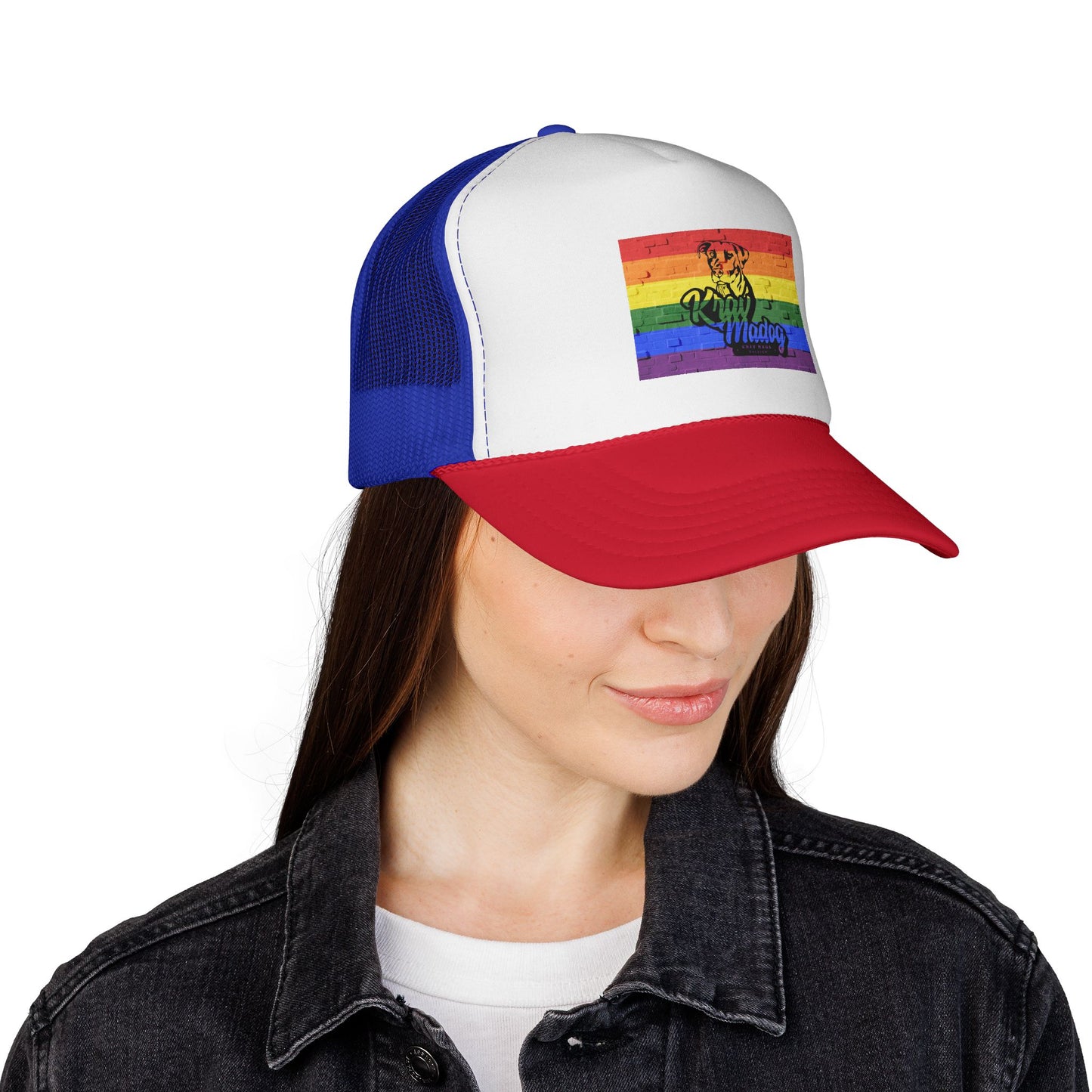 KravMaDog Pride Trucker Caps