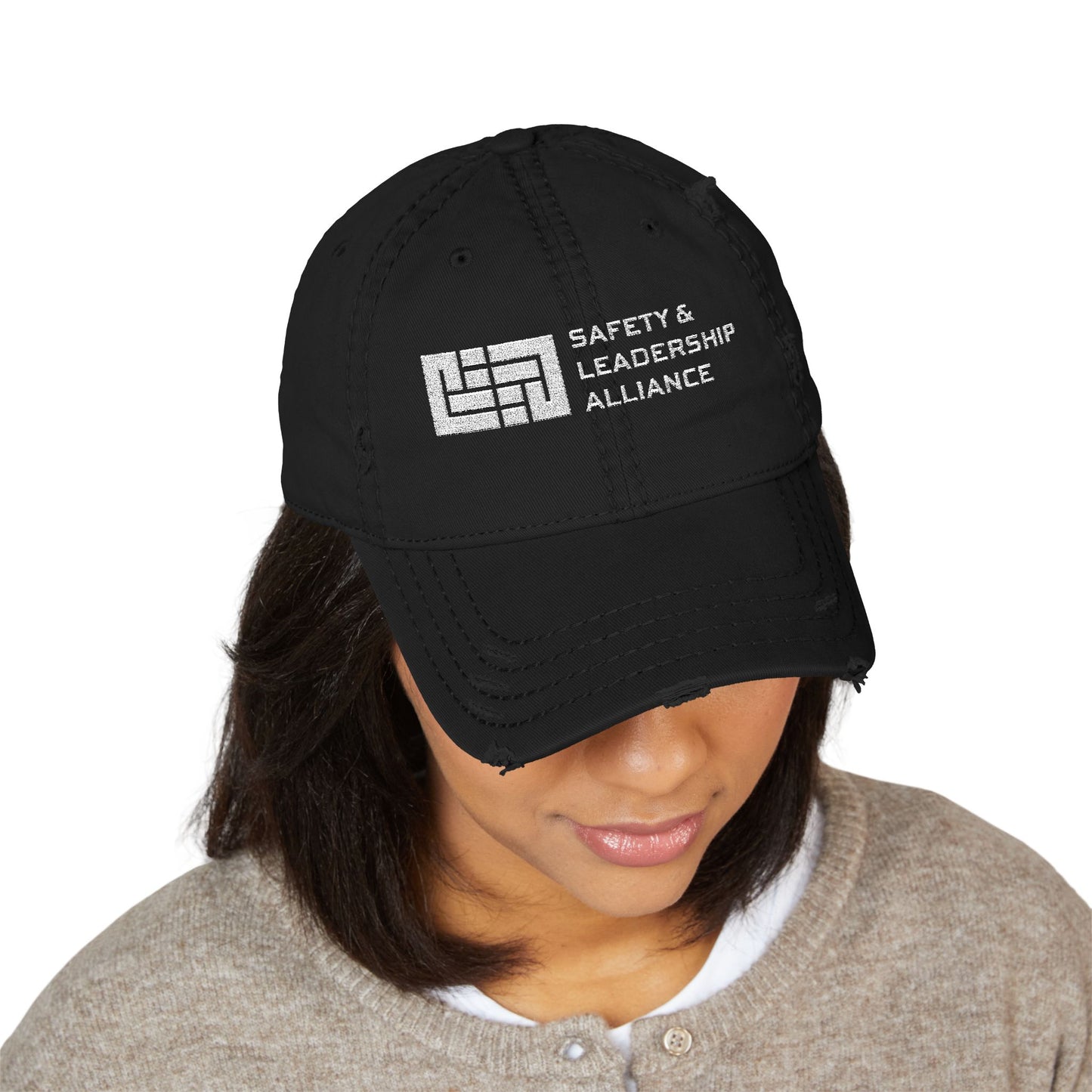 SLA Distressed Hat (Embroidery)