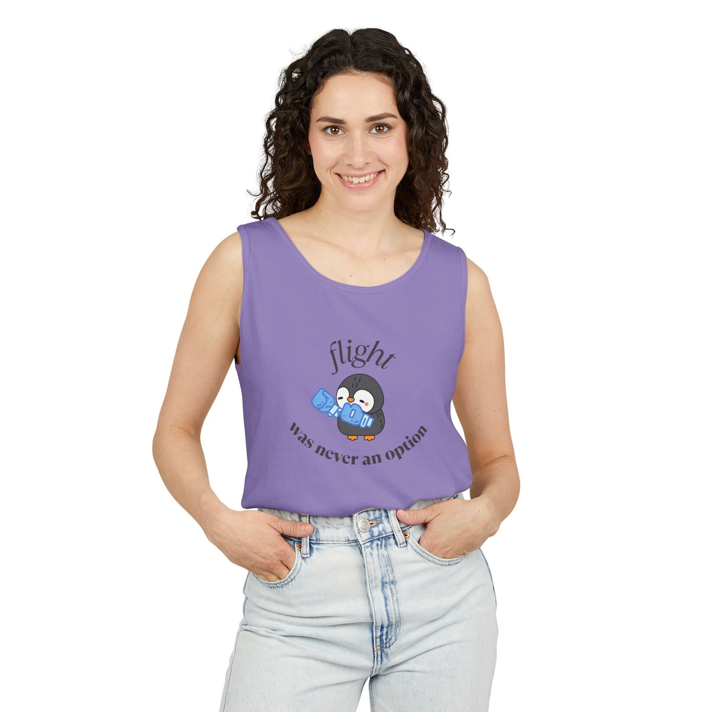 Unisex Penguin Flight Tank