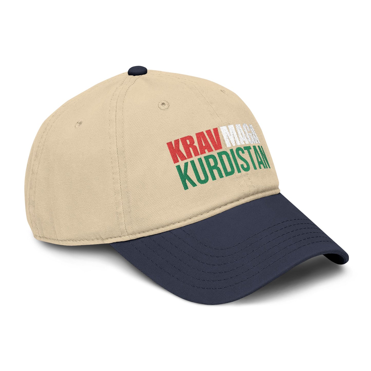 KMK Embroidered Garment Washed Baseball Cap